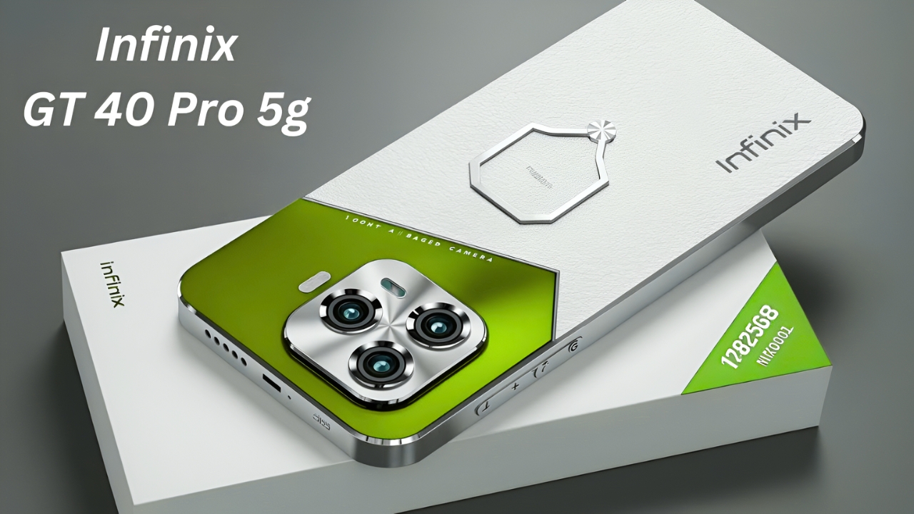 Infinix GT 40 Pro 5G: Potencia Gaming, Rendimiento Rápido y Diseño Moderno