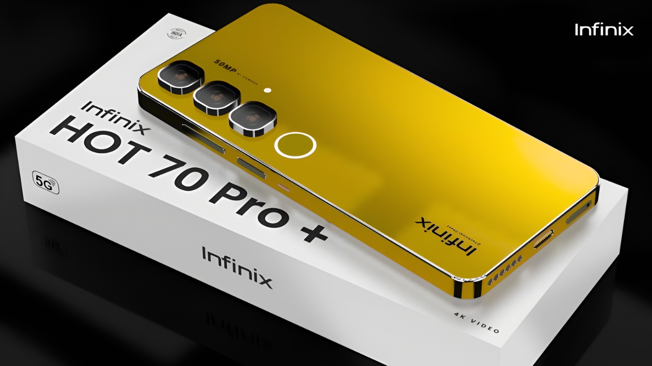 Infinix Hot 70 Pro+: Smartphone Moderno con Gran Rendimiento y Diseño Atractivo
